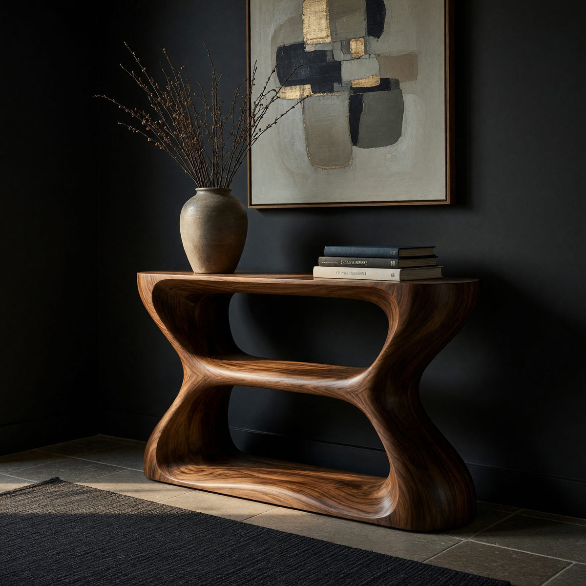 Natural wood grain detail