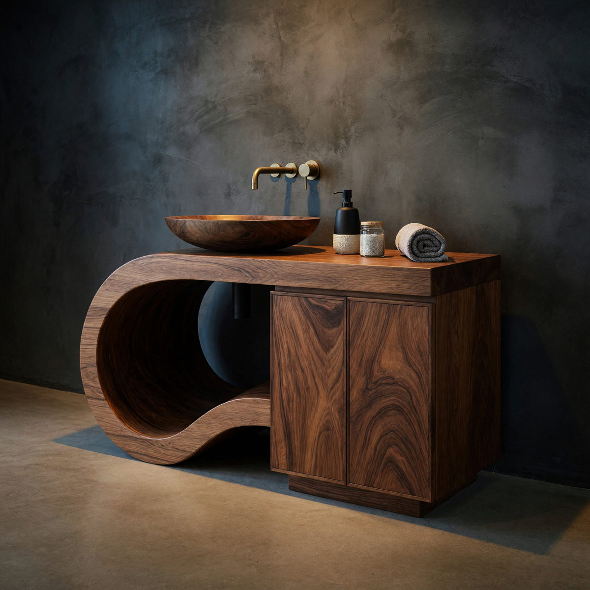 Natural wood grain detail