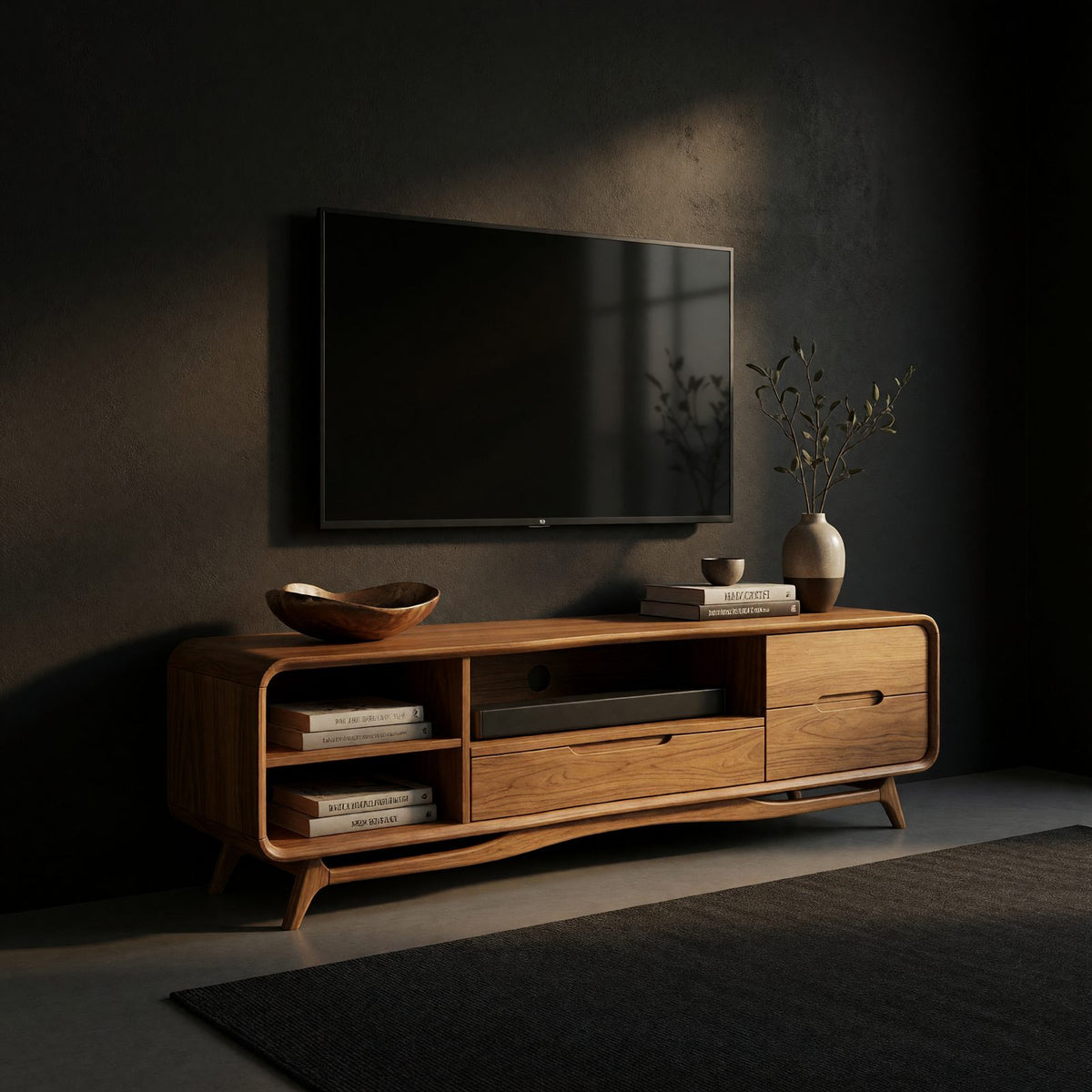 Natural wood grain detail