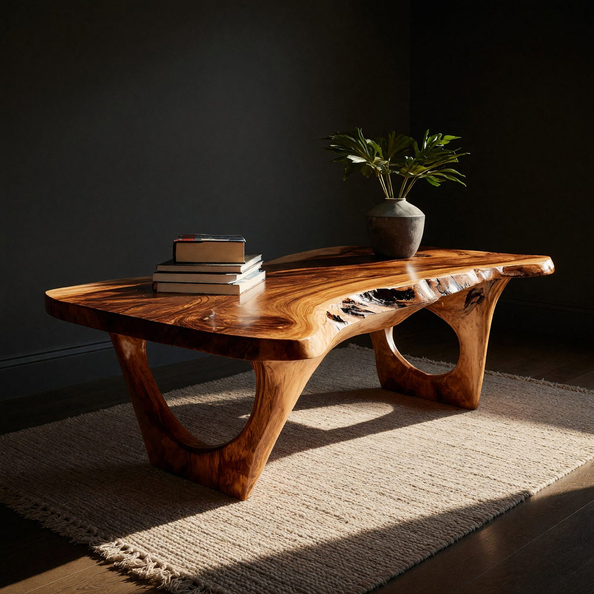 Natural wood grain detail