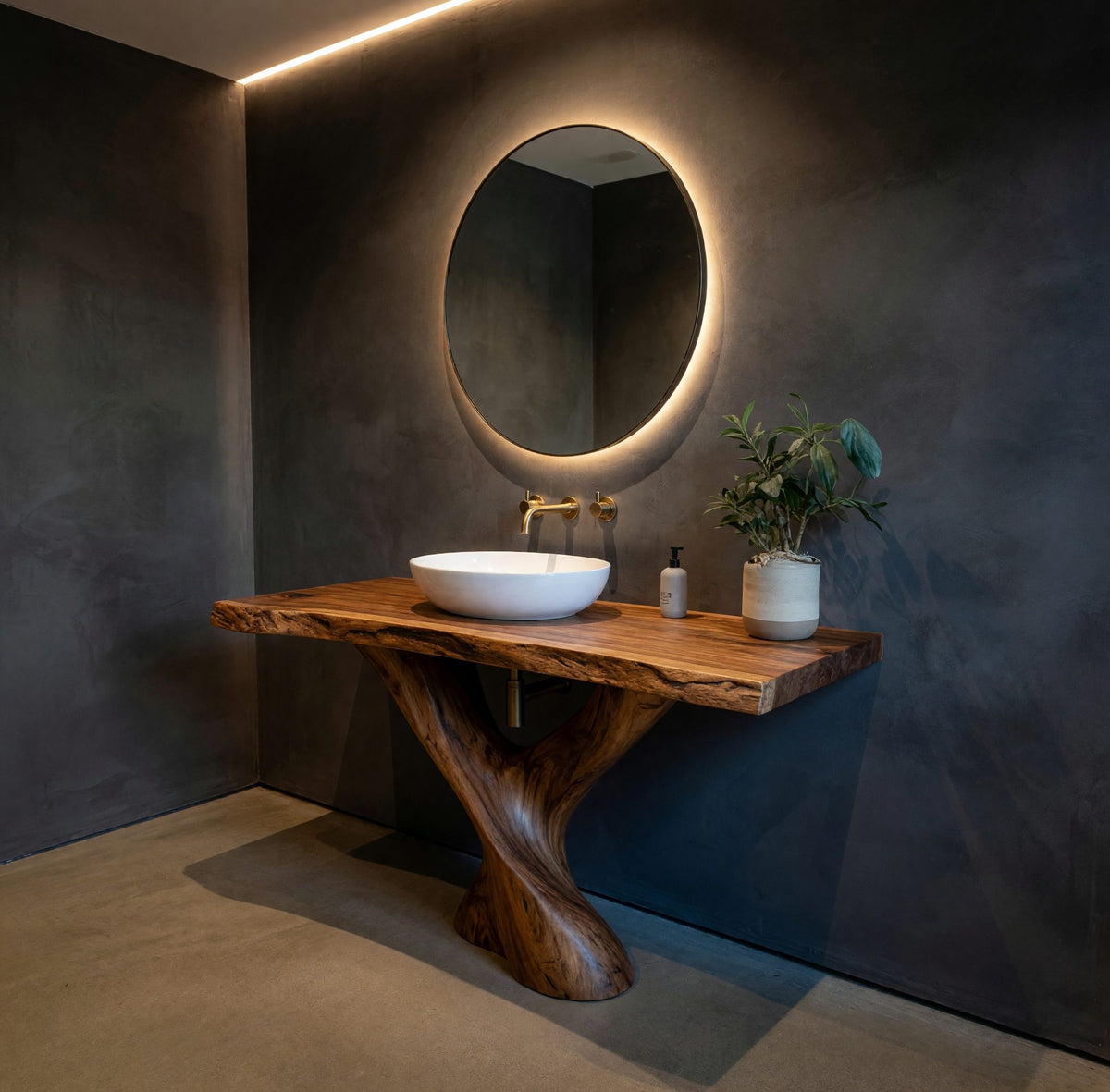 Natural wood grain detail