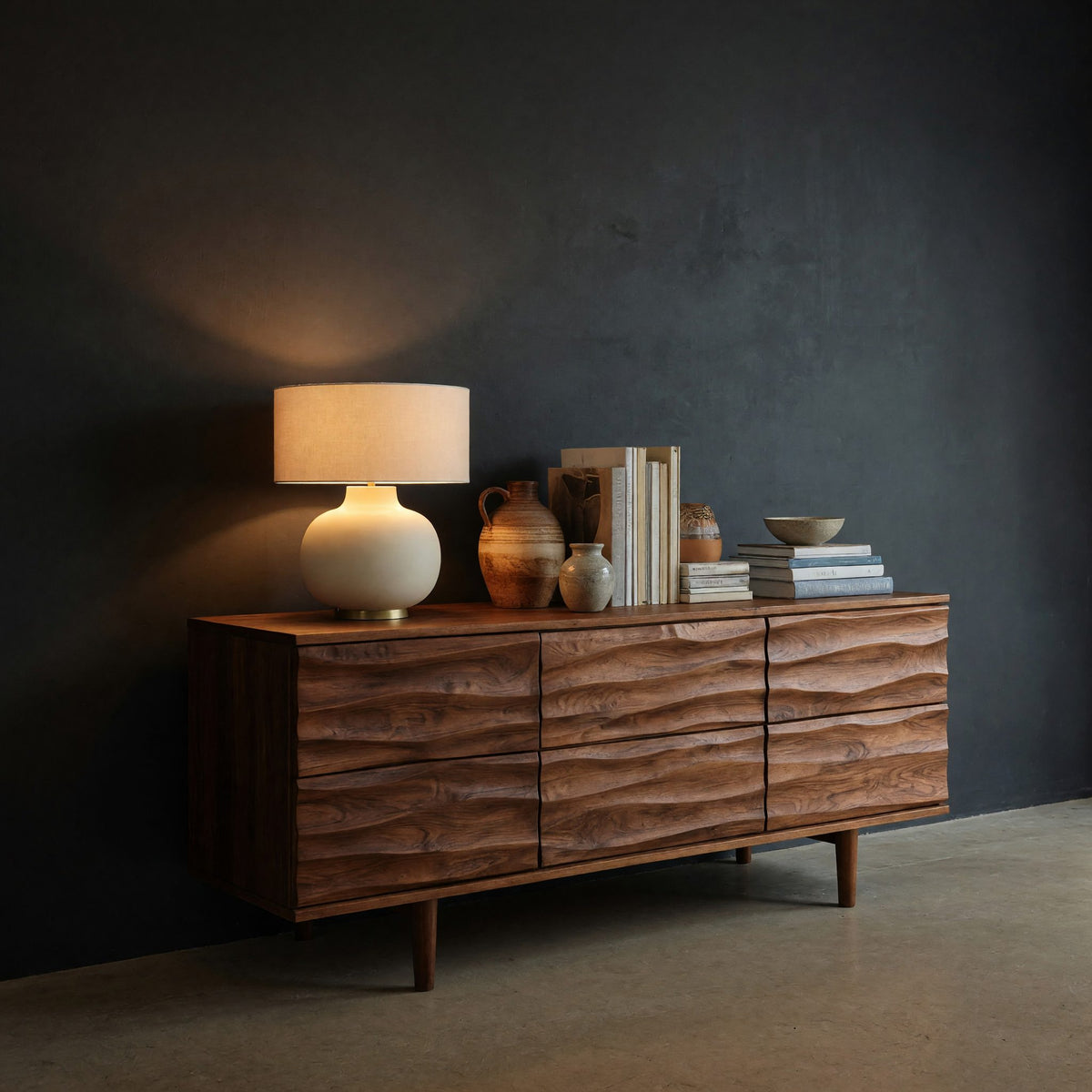 Natural wood grain detail