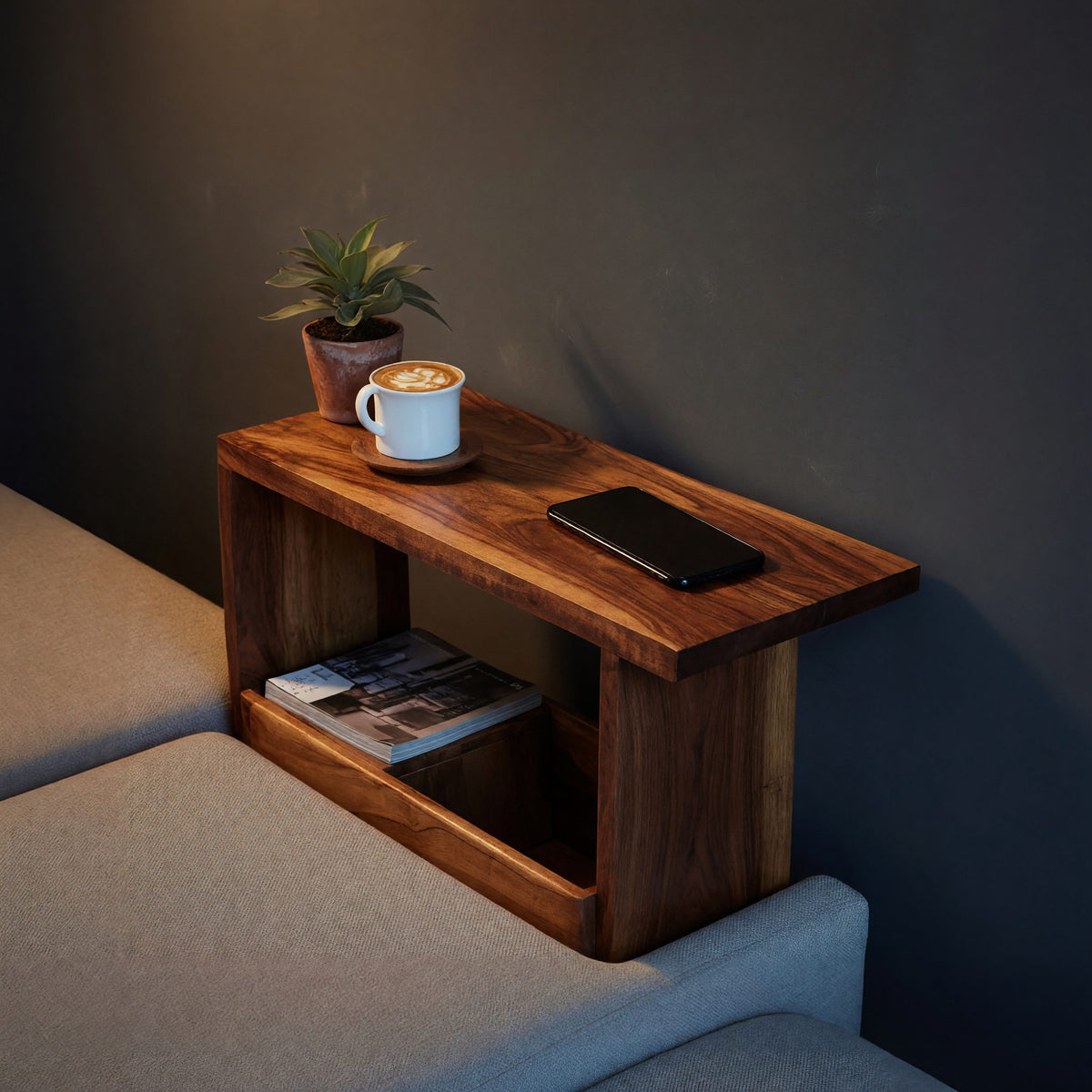 Natural wood grain detail
