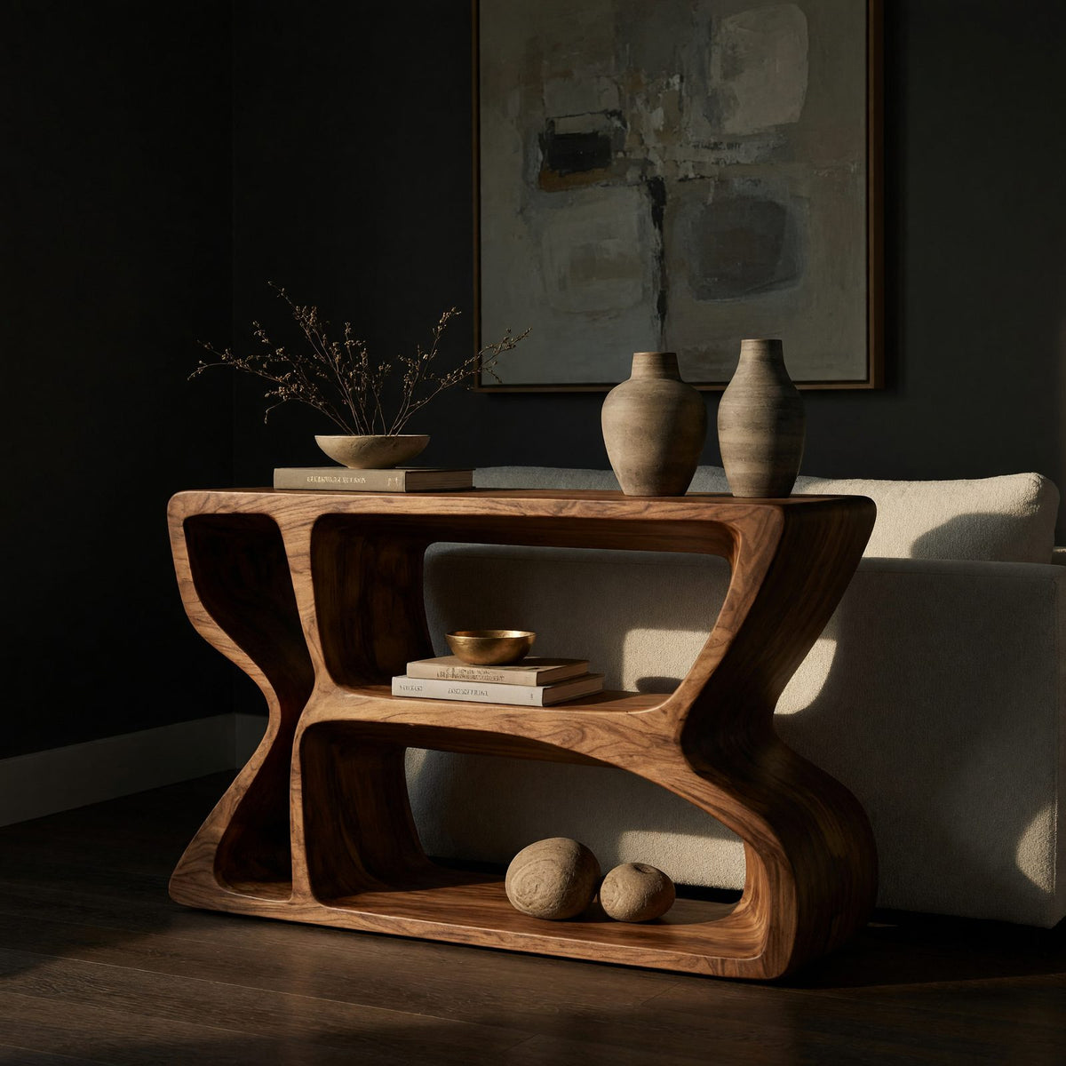 Natural wood grain detail