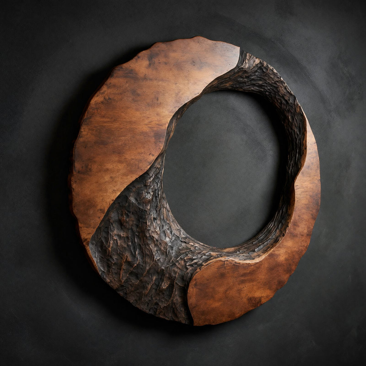 Natural wood grain detail