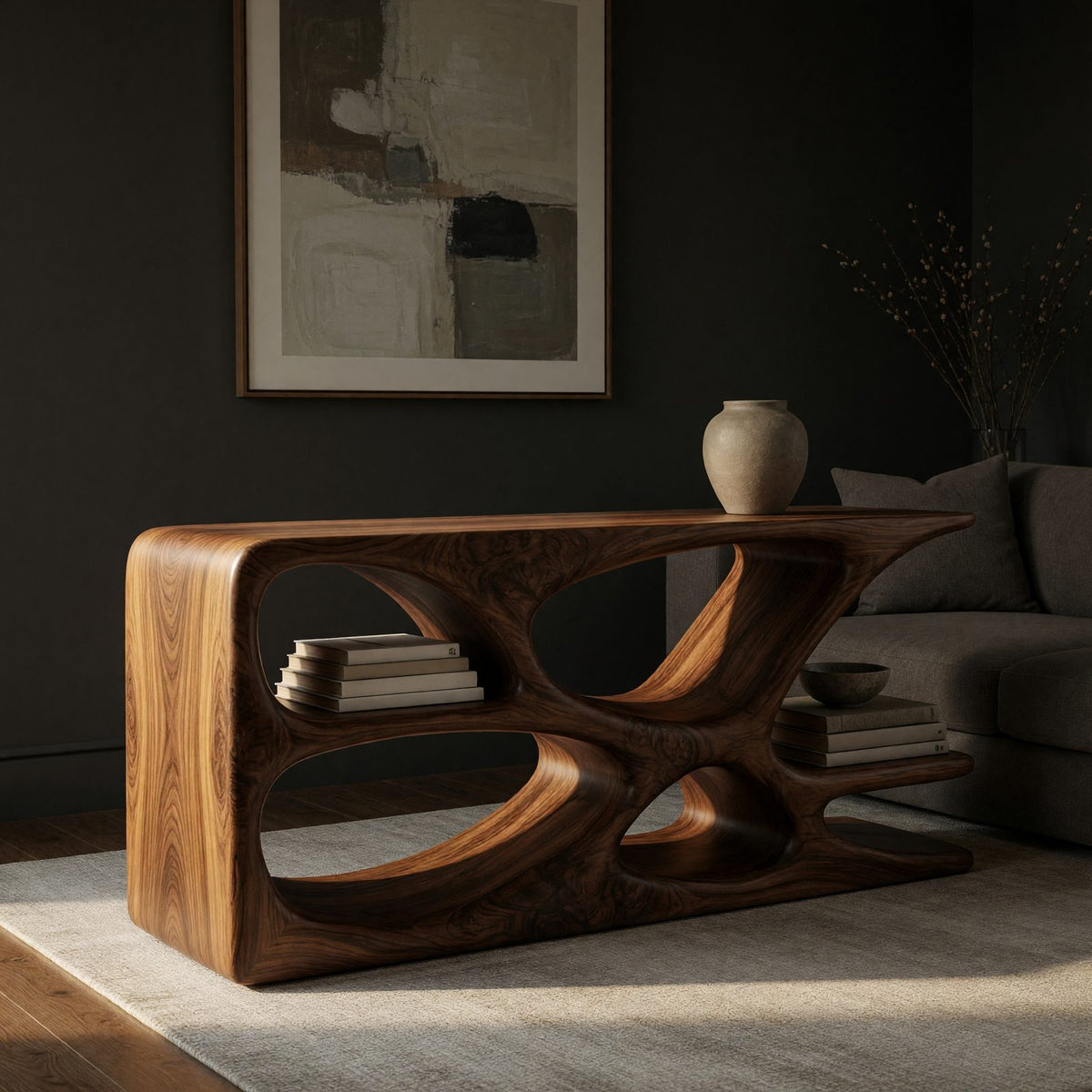Natural wood grain detail