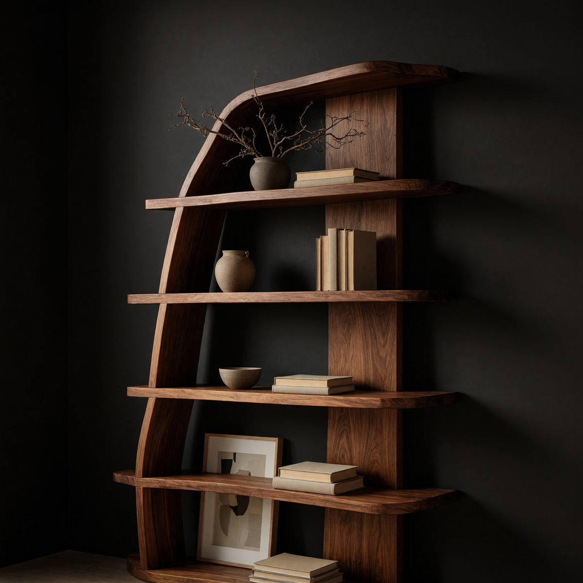 Natural wood grain detail
