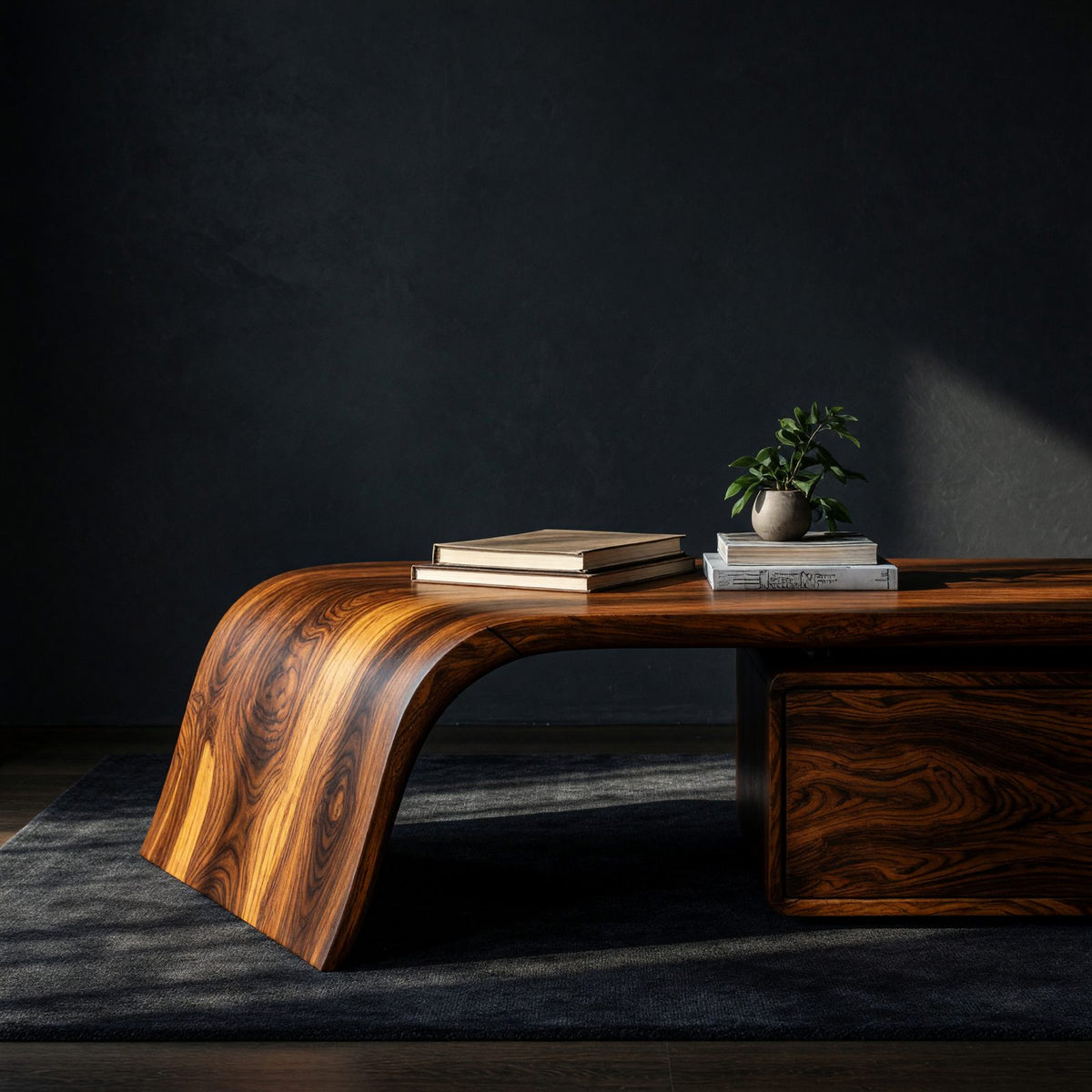 Natural wood grain detail