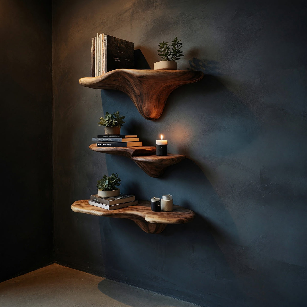 Natural wood grain detail