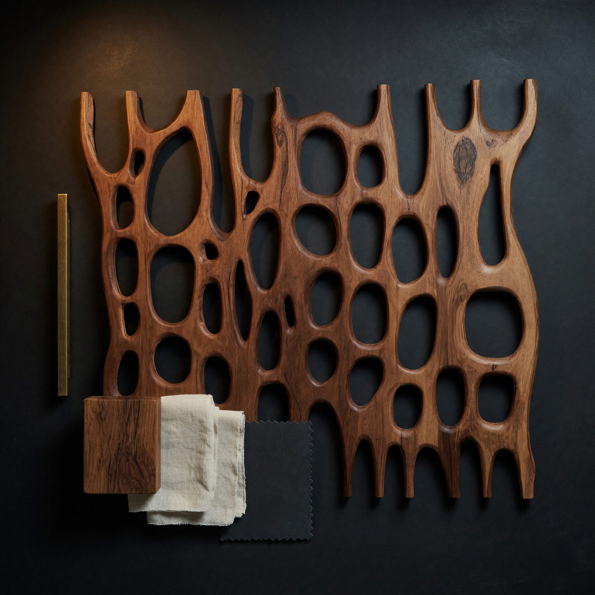 Natural wood grain detail