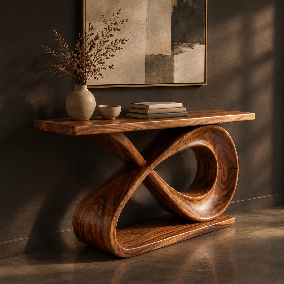 Natural wood grain detail