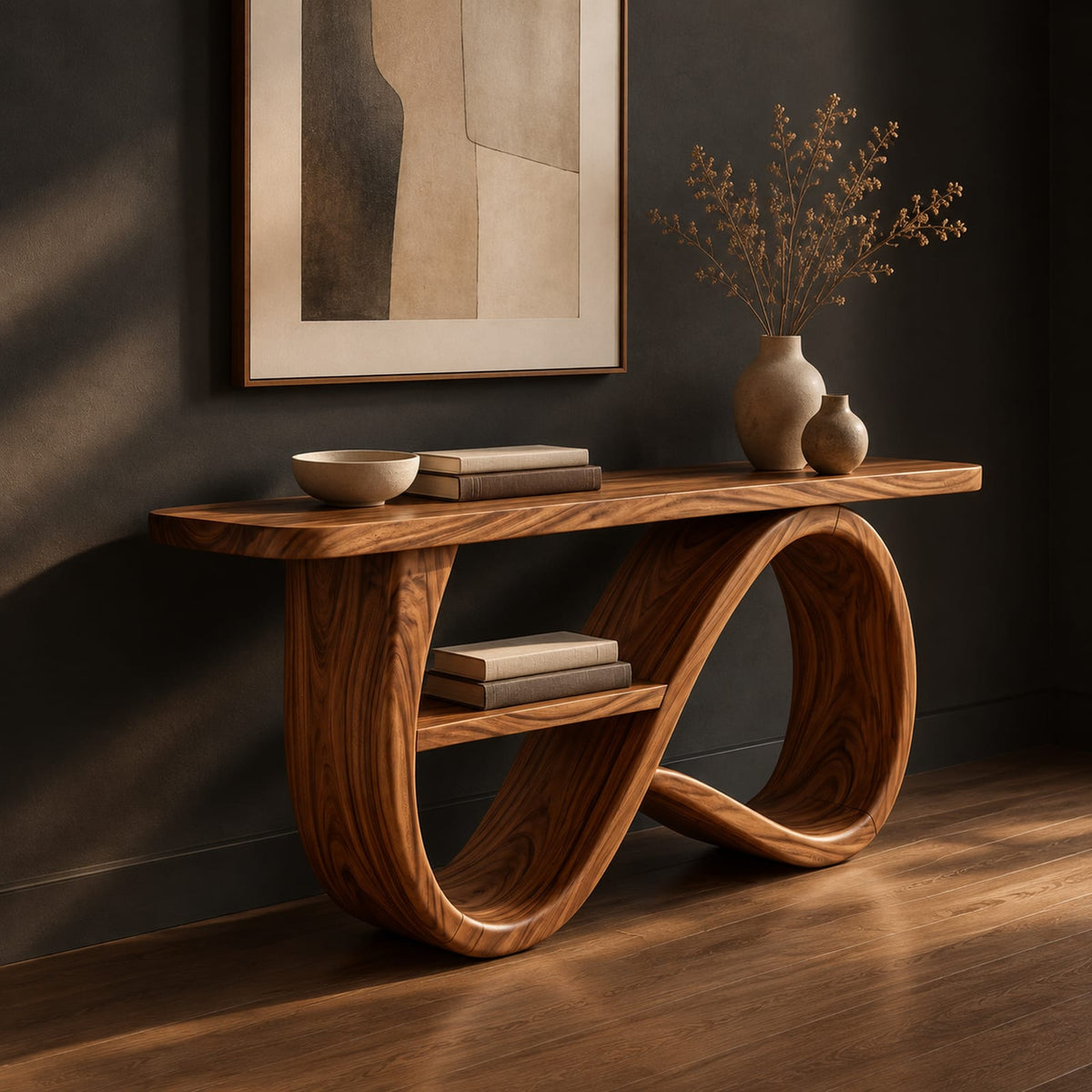Natural wood grain detail