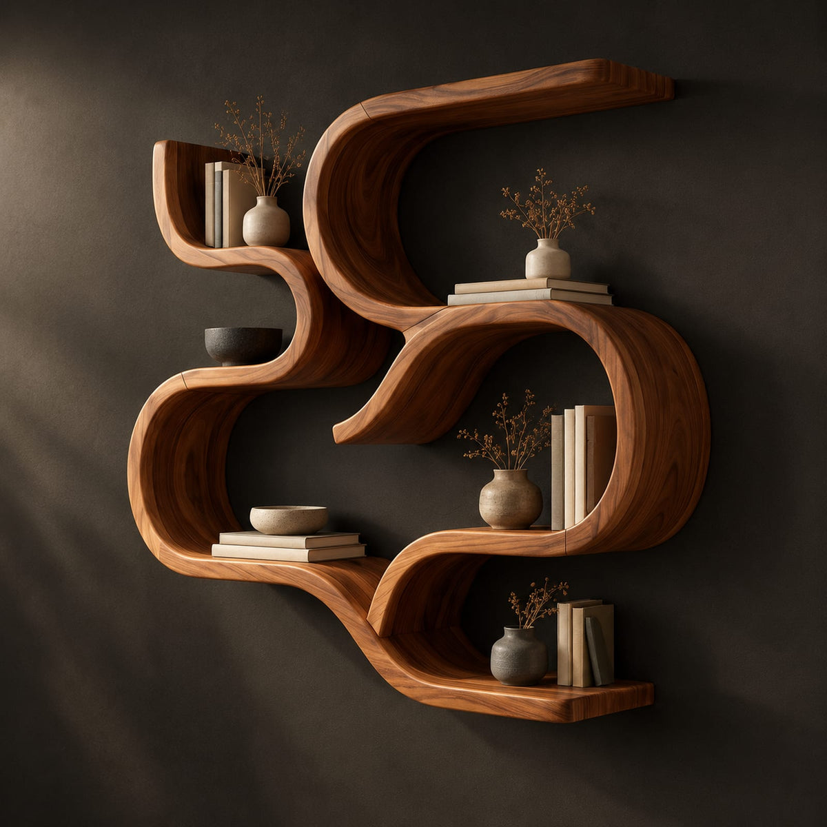Natural wood grain detail