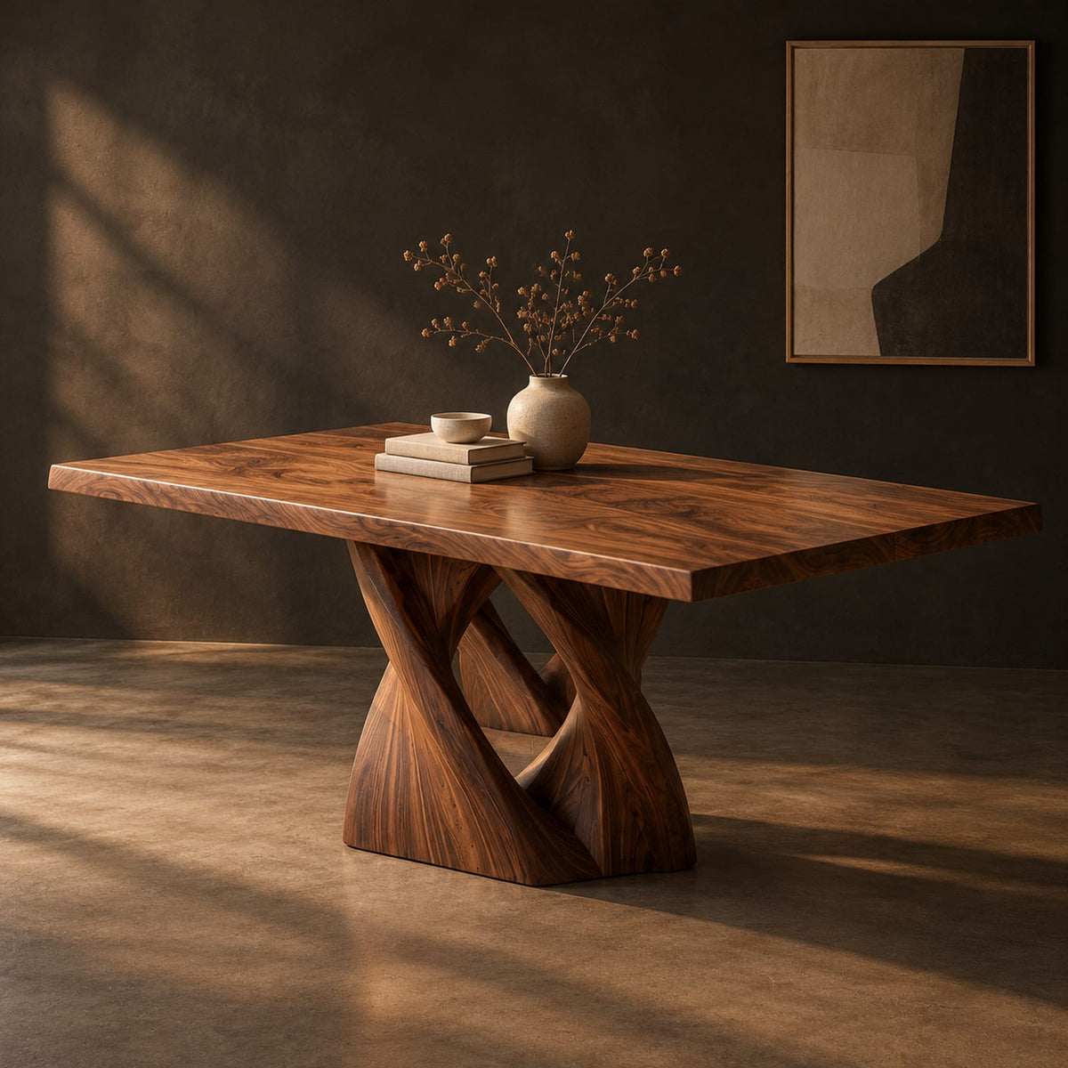 Natural wood grain detail