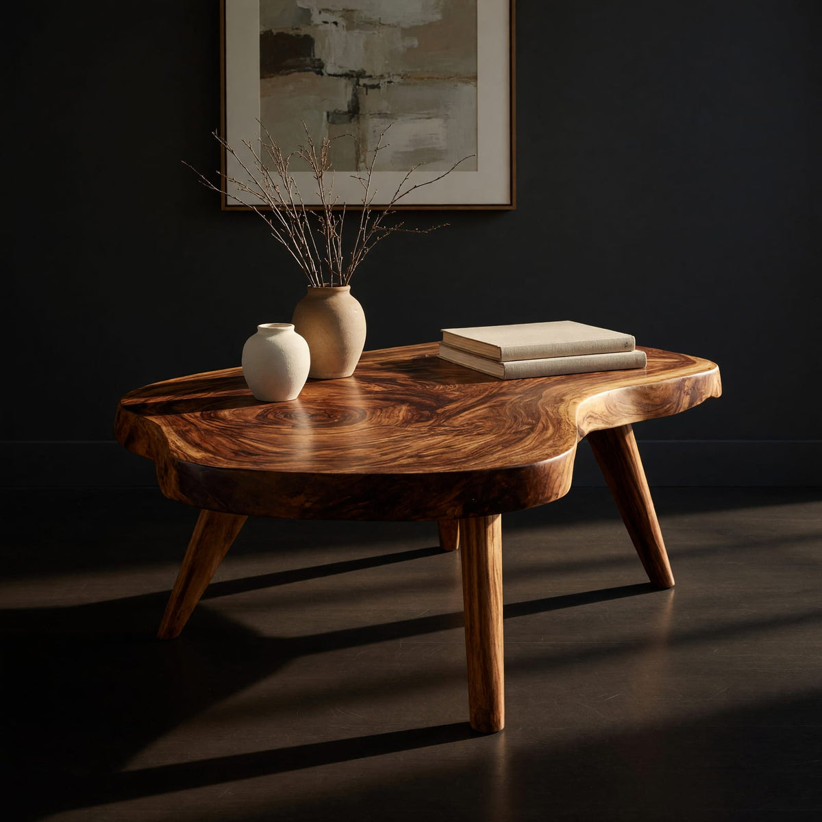 Natural wood grain detail