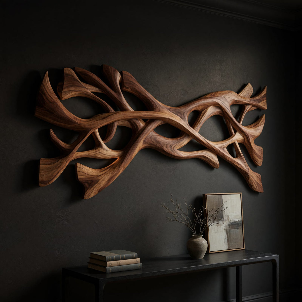 Natural wood grain detail