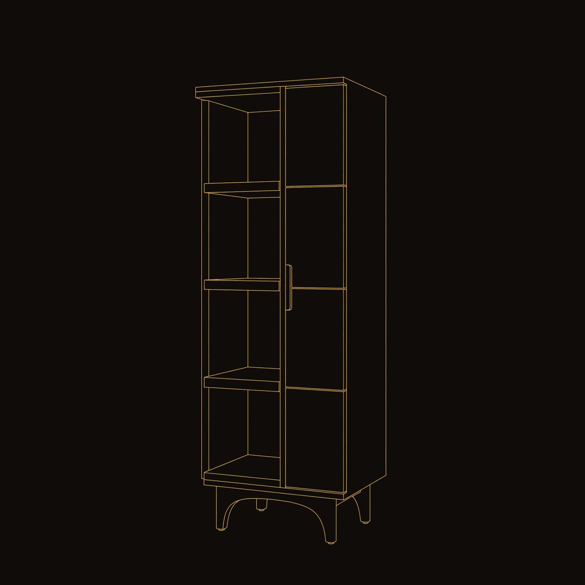 Solid Wood Corner Wall Bathroom Shelf Cabinet Spa dimension diagram