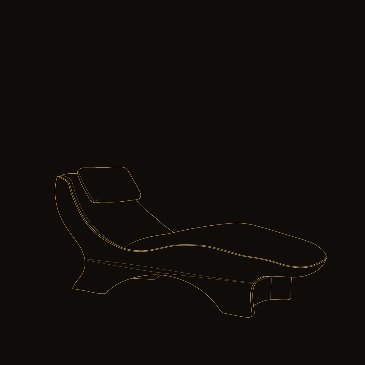 Solid Wood Sofa Sculptural Natural Lounge Chair Bedroom Corner dimension diagram