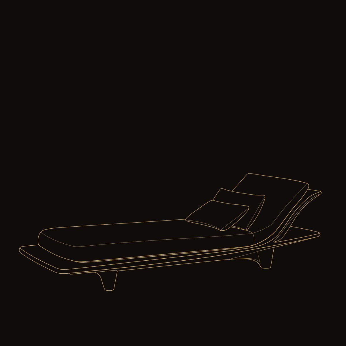 Solid Wood Day Bed Rustic Solid Garden Daybed Bedroom Furniture Decoration dimension diagram