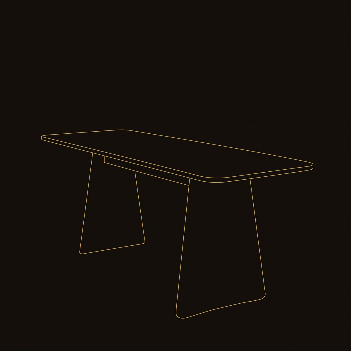 Solid Wood Bar Table Minimalist Kitchen Dining dimension diagram