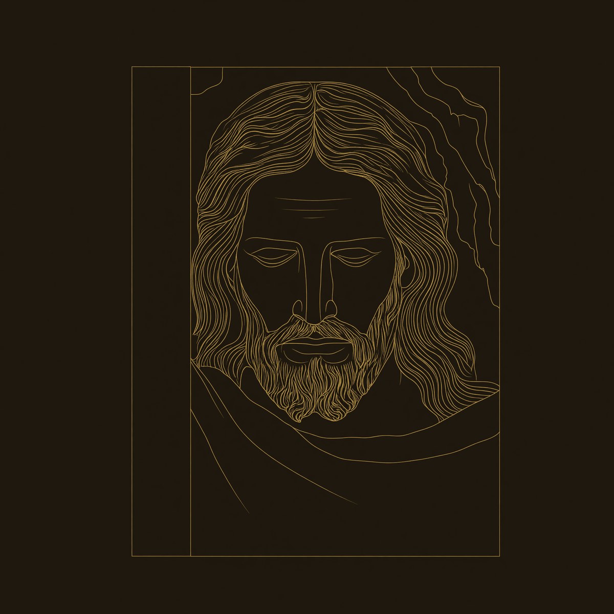 Jesus Cross Wood Wall Art Religious Sculptural Panel dimension diagram