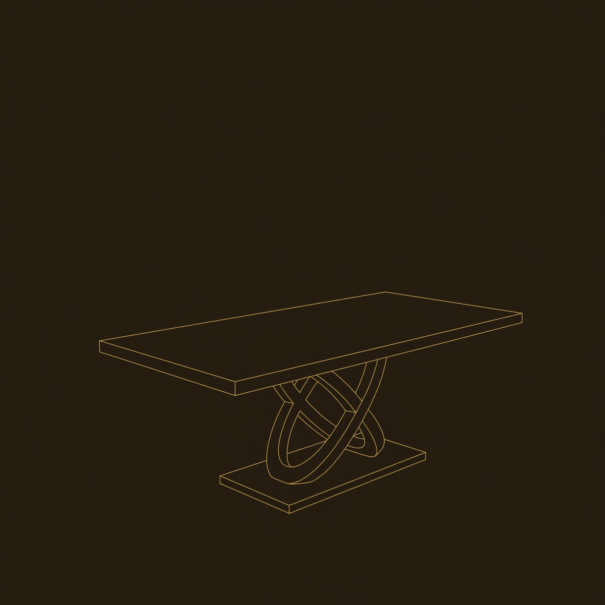 Light Wood Gathering Table For Tropical Dining Room dimension diagram