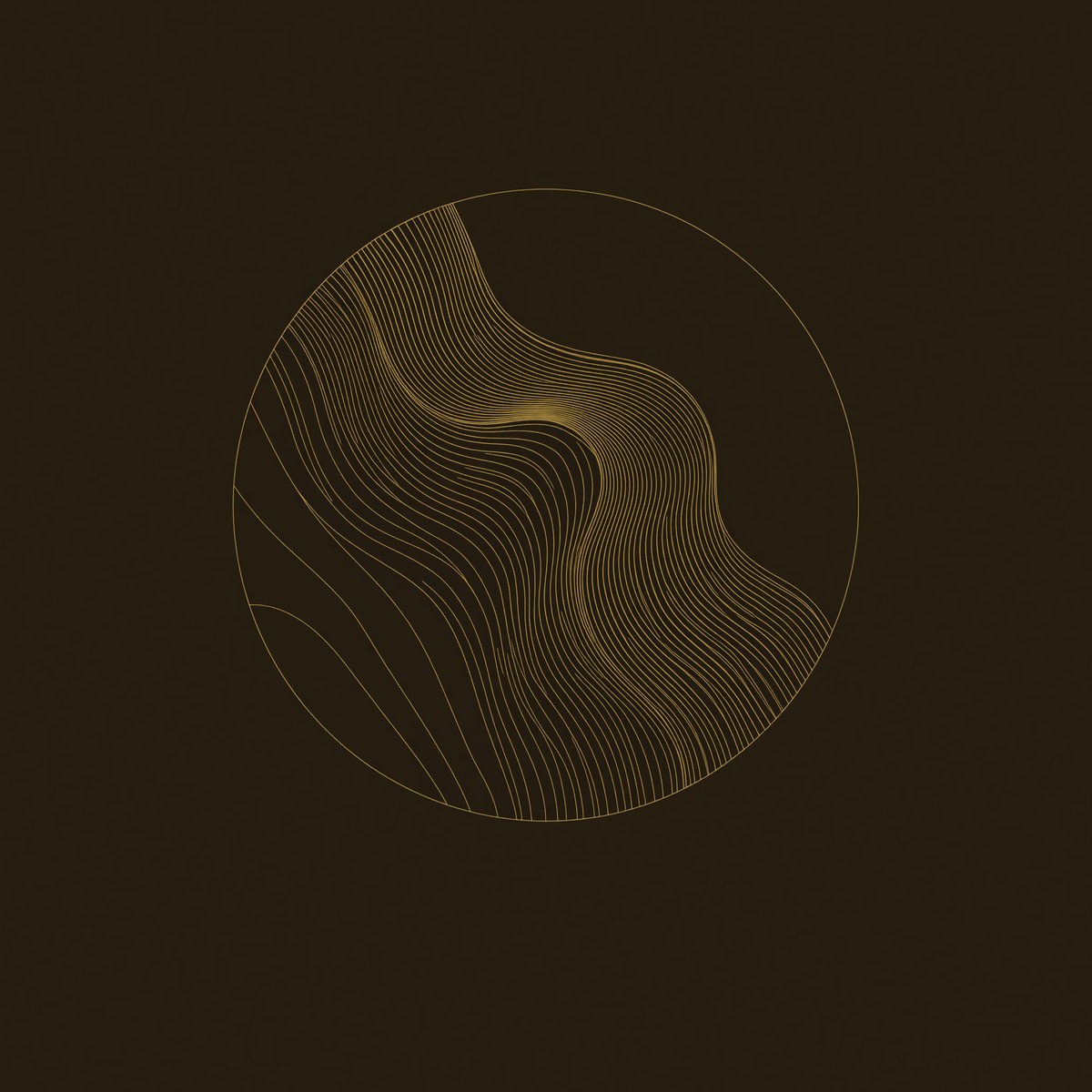 Minimalist Contour Wall Art For Sunroom Interior Space dimension diagram