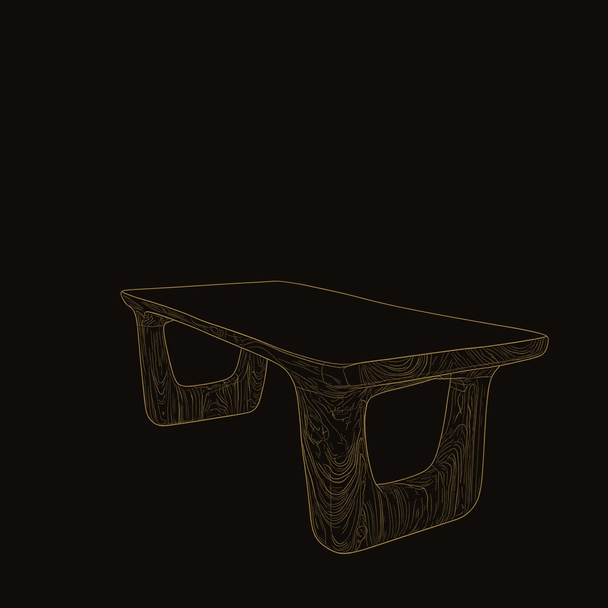 Organic Wooden Dining Table For Dining Room Decor dimension diagram