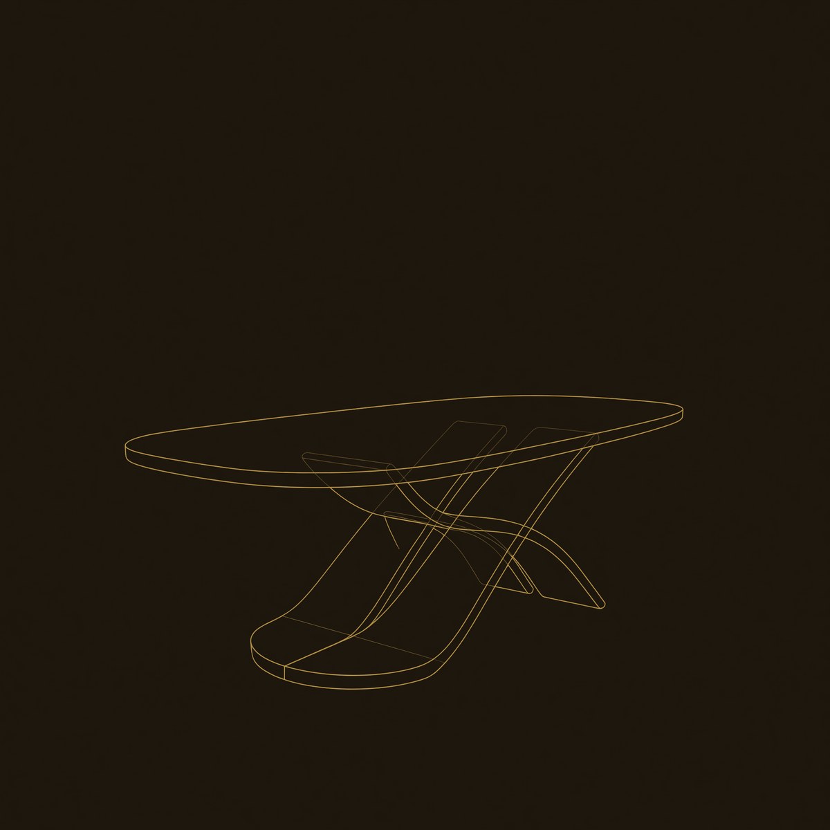 Oval Entertaining Table For Tropical Dining Room dimension diagram