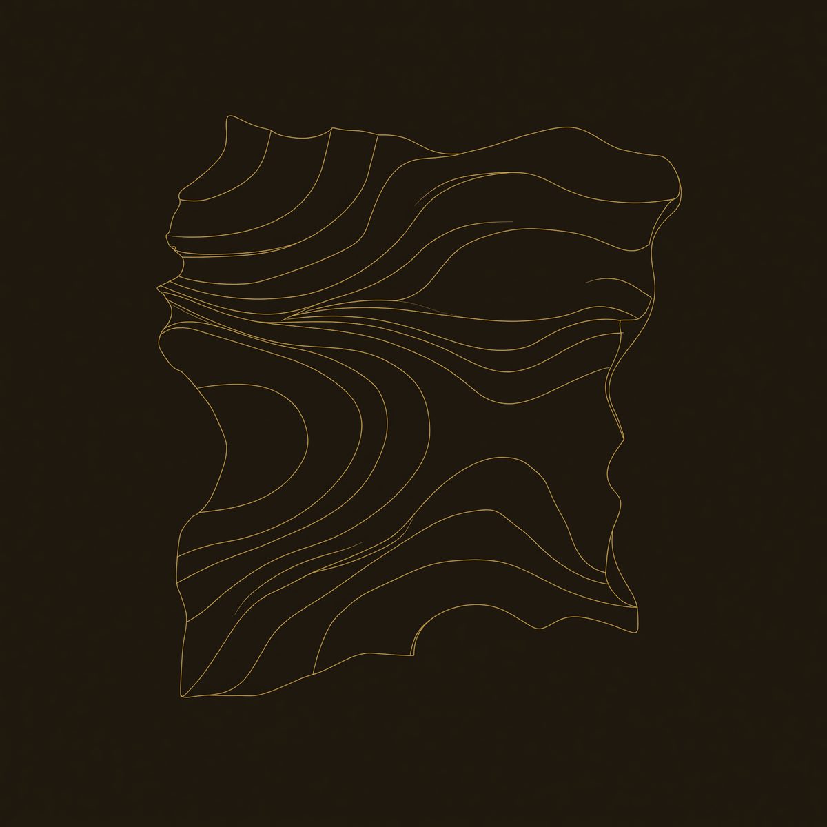 Rolling Dune Wall Panel for a Living Room Focal Wall dimension diagram