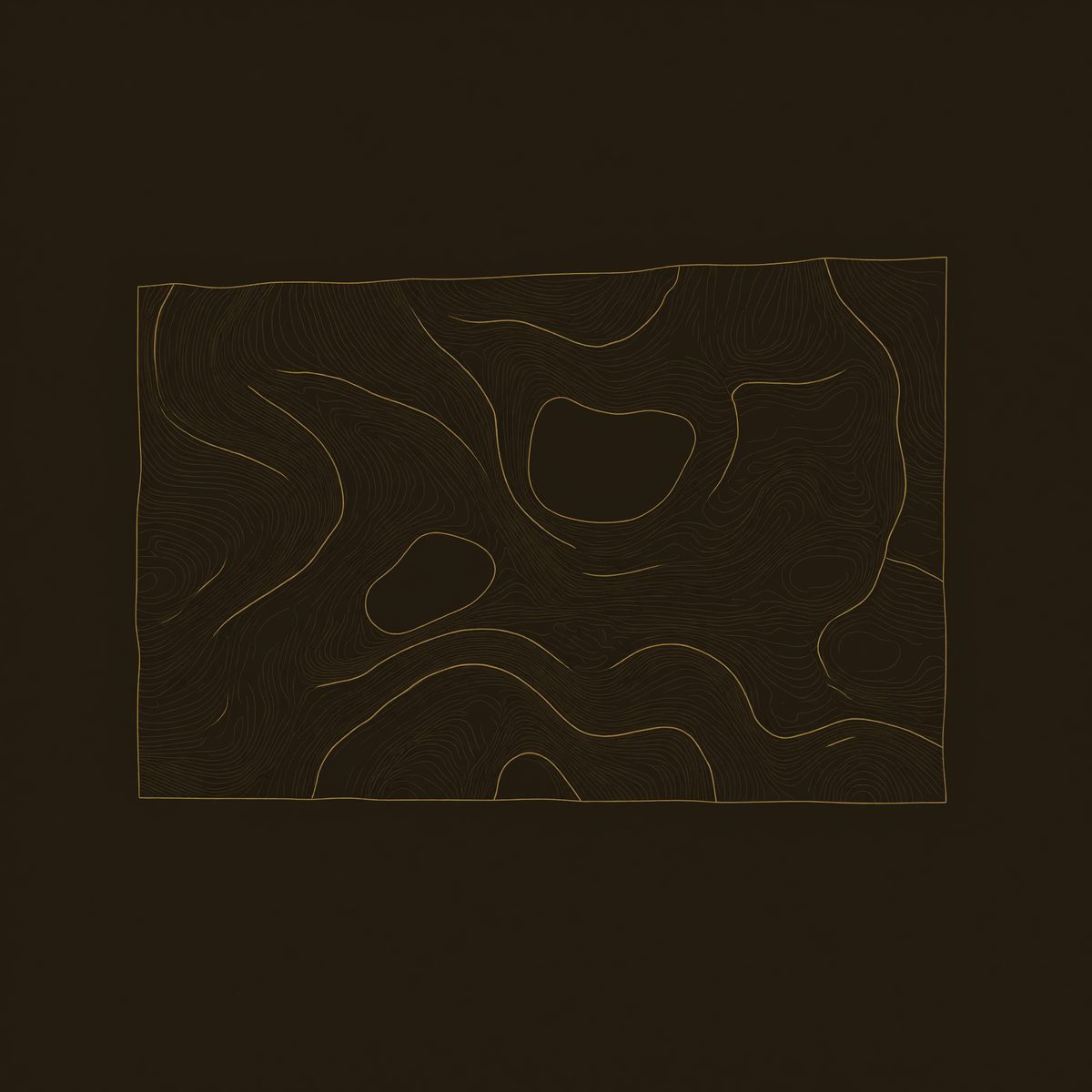 Scorched Walnut Dunes, a Wall Relief With Two Pale Stones dimension diagram