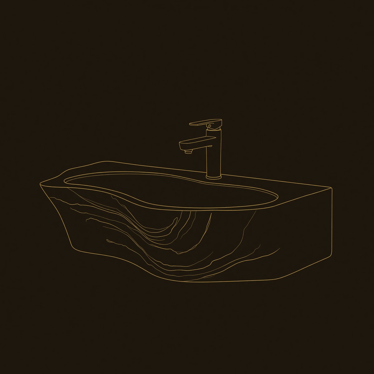 Solid Wood Sink Vanity Wall Mounted Bathroom Compact Bathroom dimension diagram