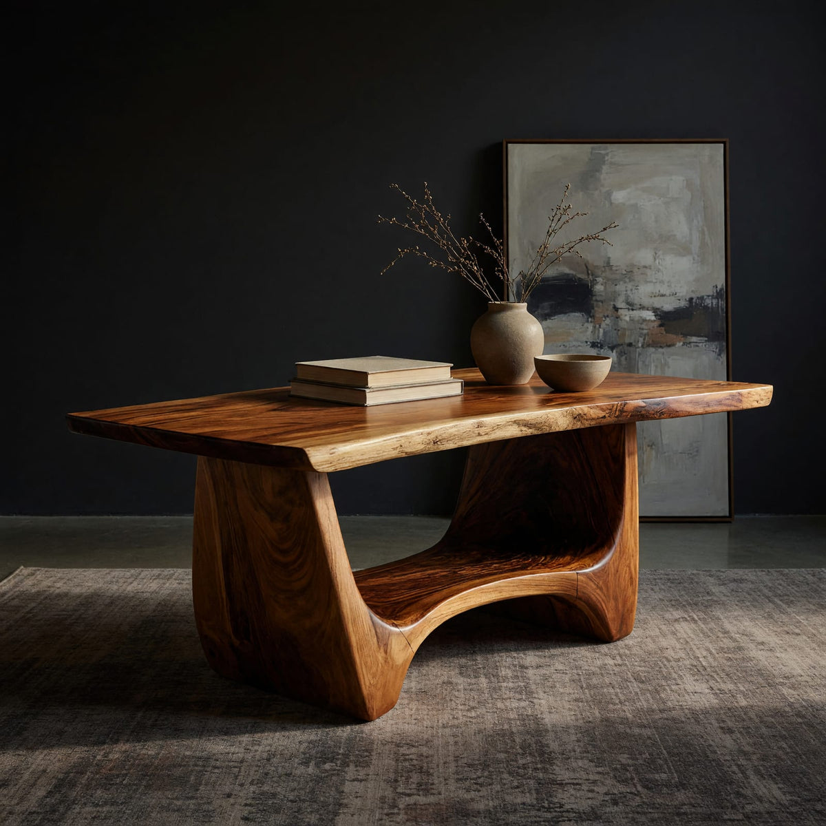 Natural wood grain detail