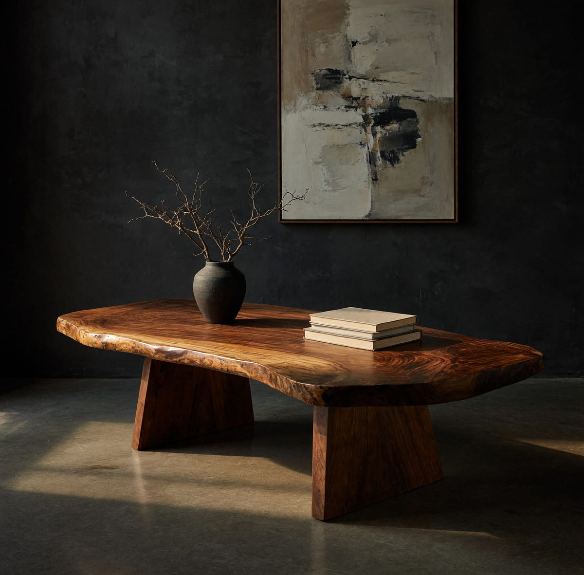 Natural wood grain detail