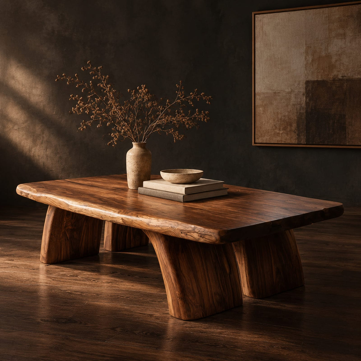 Natural wood grain detail