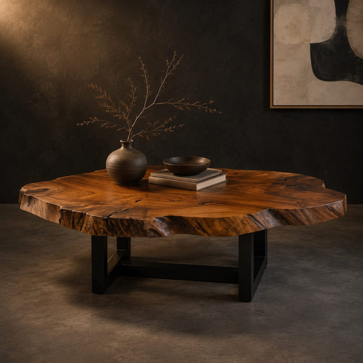 Natural wood grain detail