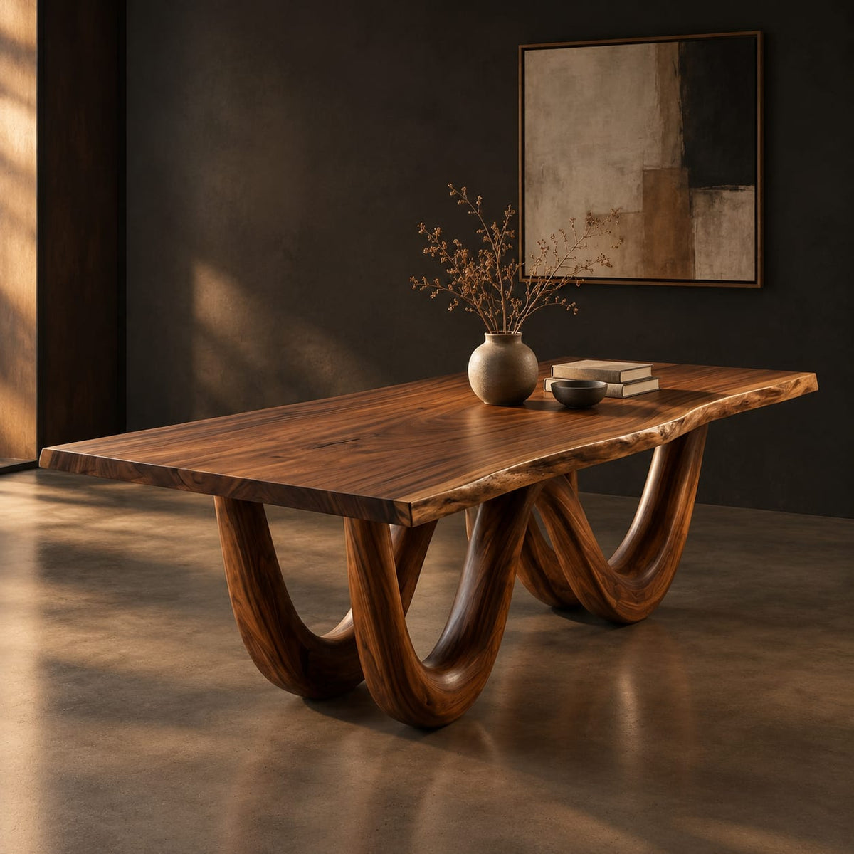Natural wood grain detail