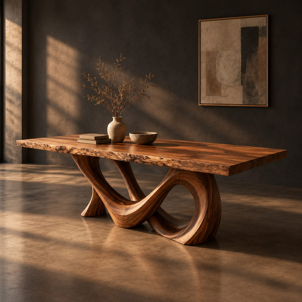 Natural wood grain detail