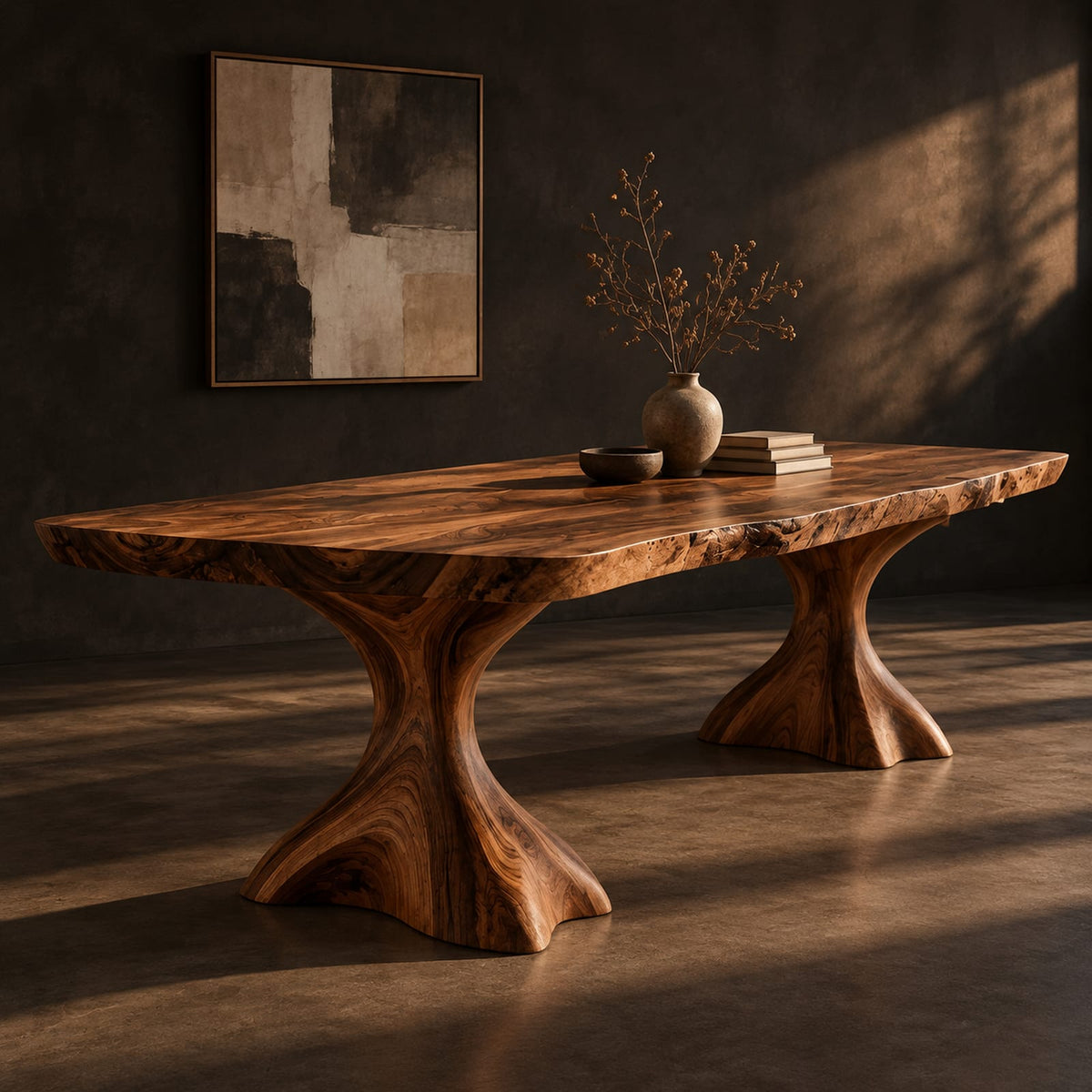 Natural wood grain detail