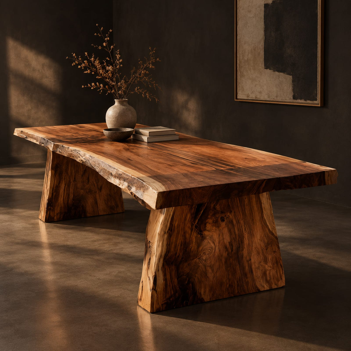 Natural wood grain detail
