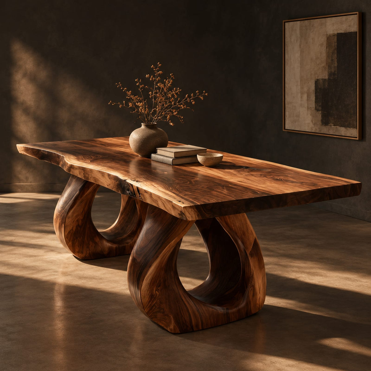 Natural wood grain detail