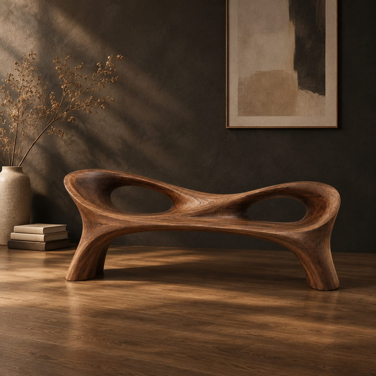 Natural wood grain detail