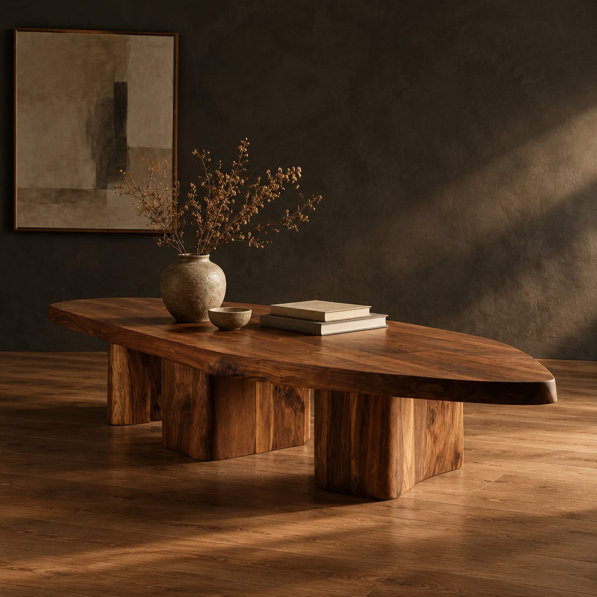 Natural wood grain detail