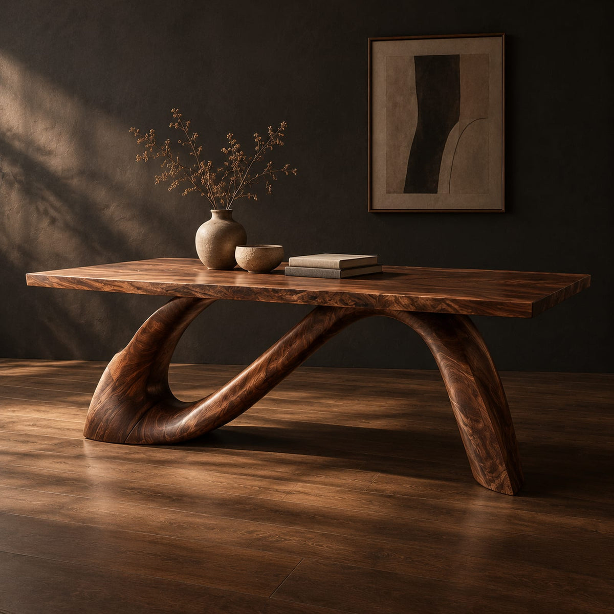 Natural wood grain detail