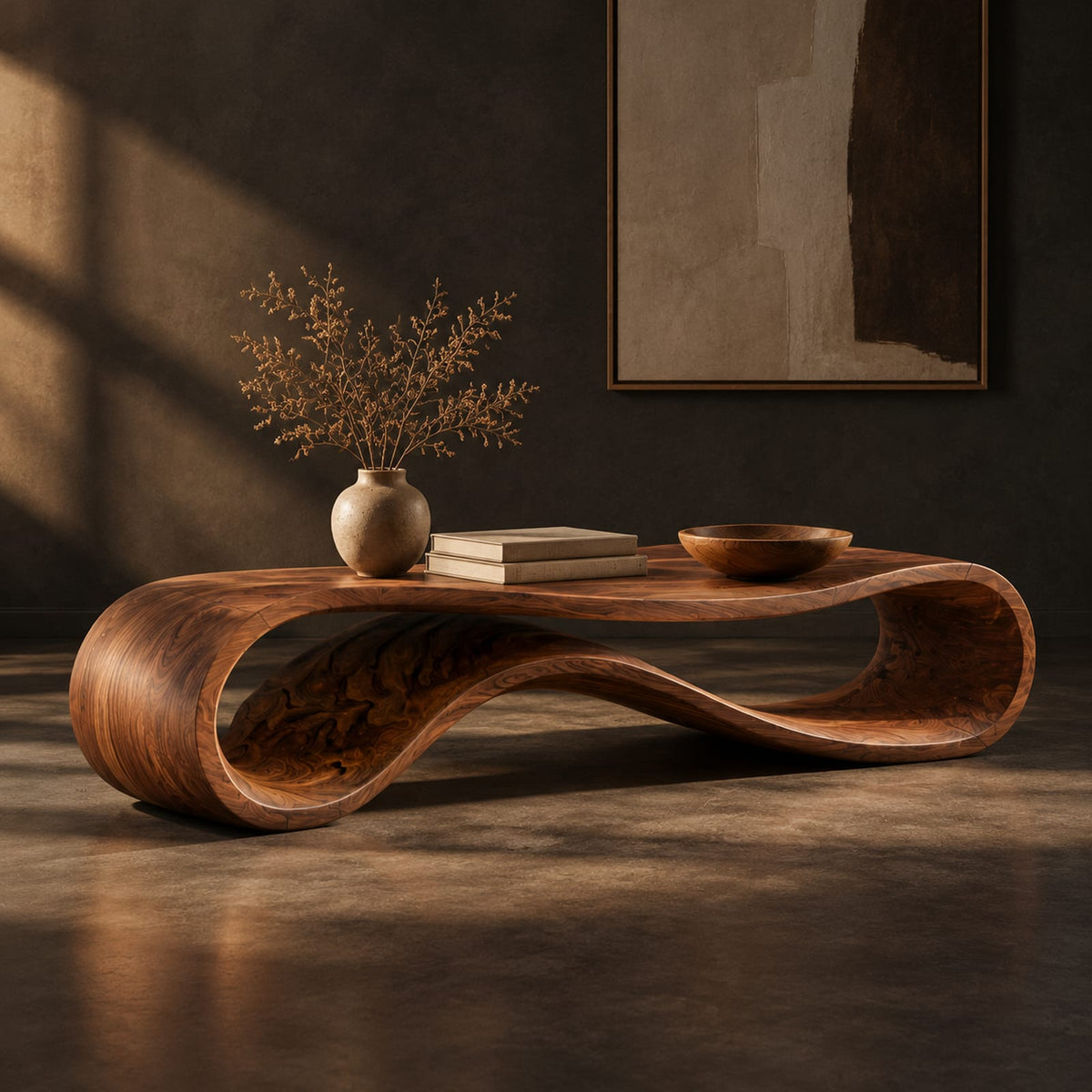 Natural wood grain detail