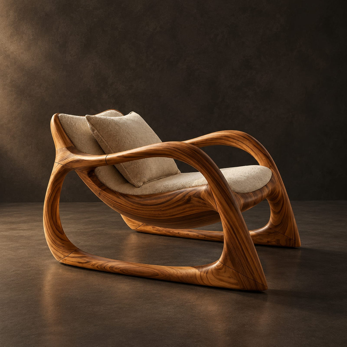 Natural wood grain detail