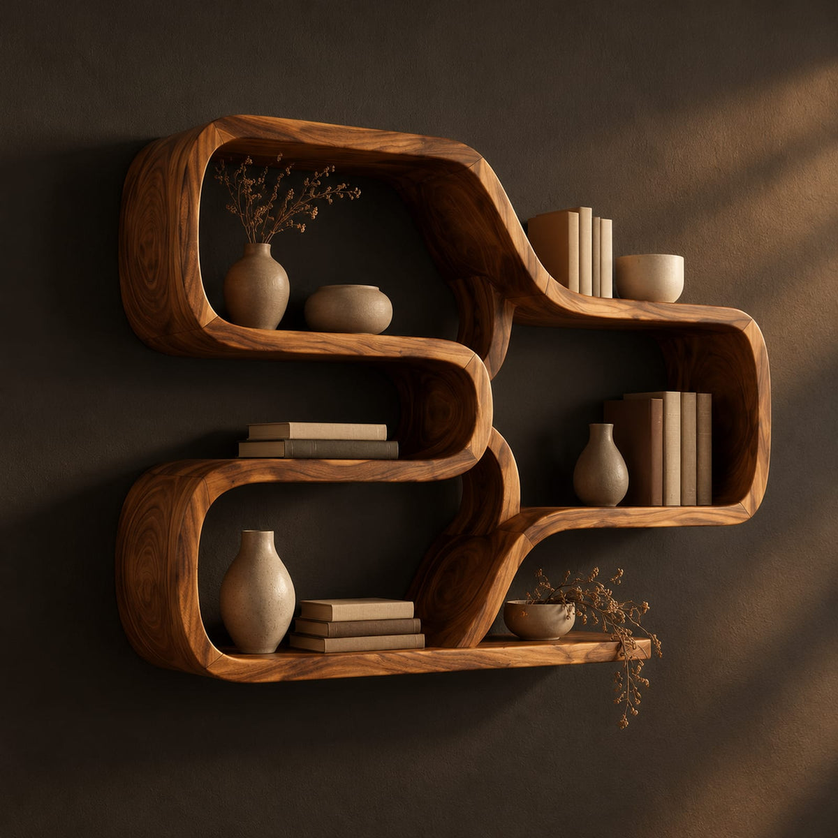 Natural wood grain detail