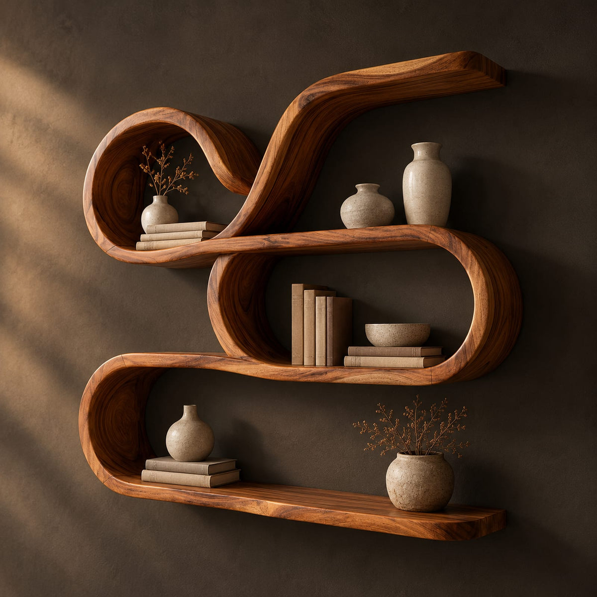 Natural wood grain detail