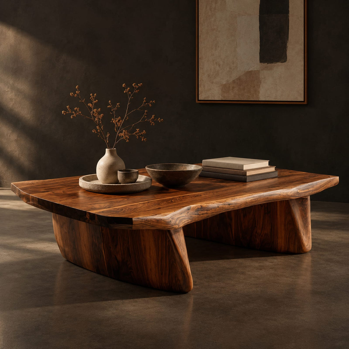 Natural wood grain detail