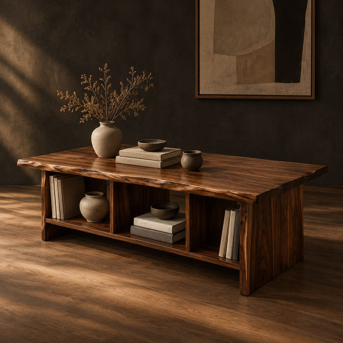 Natural wood grain detail